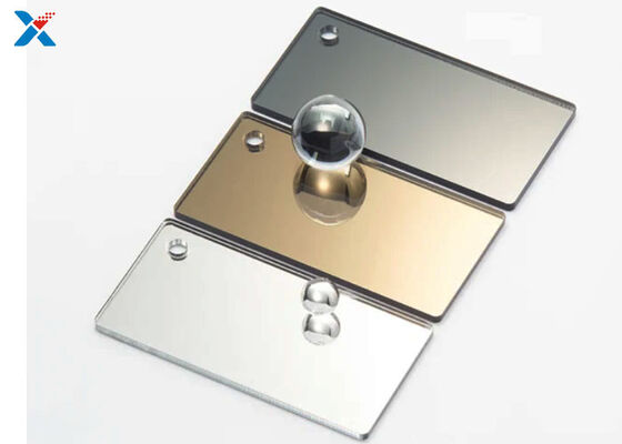 購入 軽量の装飾のための卸売シルバー プラスチック アクリル ミラー シート online manufacture