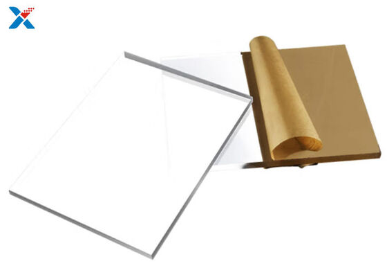 陳列だなのための 3mm のゆとりのアクリル シートの紫外線抵抗の習慣の切口